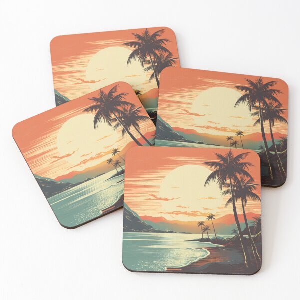 Item preview, Sunset beauty | Vector Art designed and sold by radhakidesign.