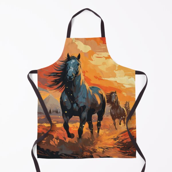 Item preview, Galloping horses designed and sold by Stroka-AI-Art.