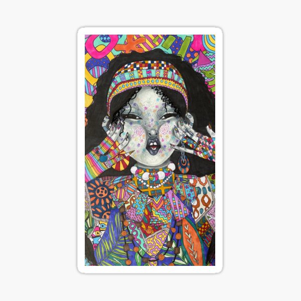 Item preview, maximalist girl designed and sold by nudle-soup.