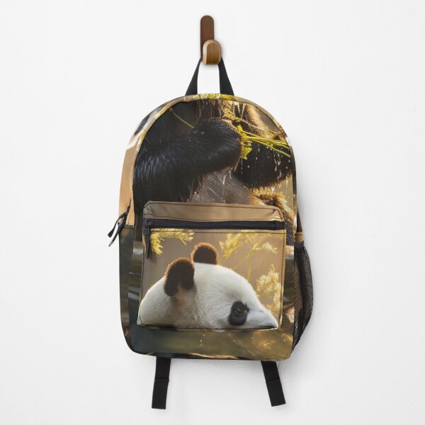 Item preview, Two pandas eating bamboo designed and sold by isBotStore.