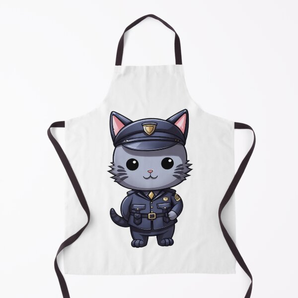 Item preview, Constable Purrlock the Police Officer designed and sold by PinotTeez.