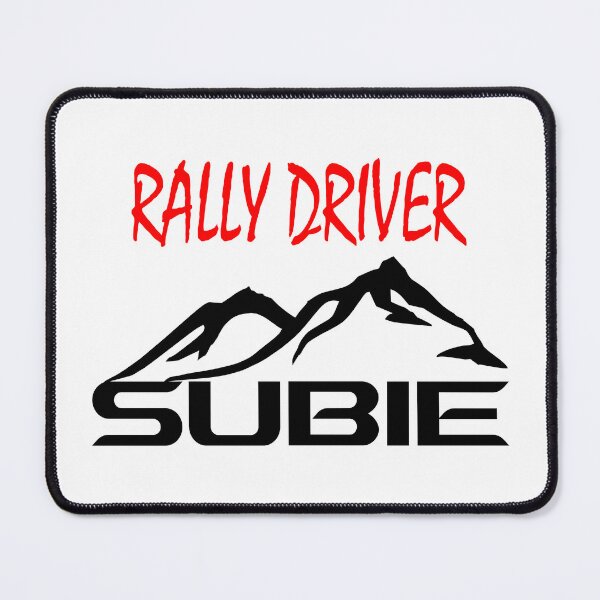 Item preview, RALLY DRIVER SUBIE designed and sold by DomGDesign.