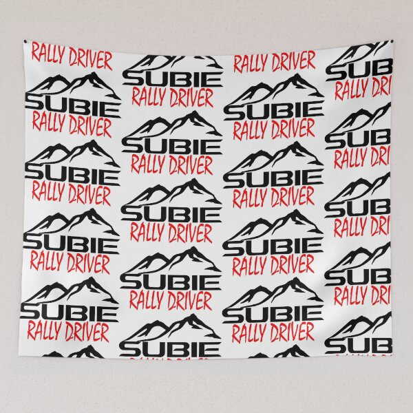 Item preview, RALLY DRIVER SUBIE designed and sold by DomGDesign.