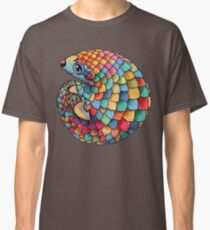 Regenbogen Pangolin Classic T-Shirt