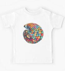 Camiseta para niños Rainbow Pangolin