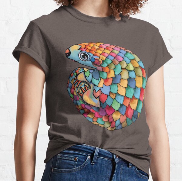 Rainbow Pangolin Classic T-Shirt
