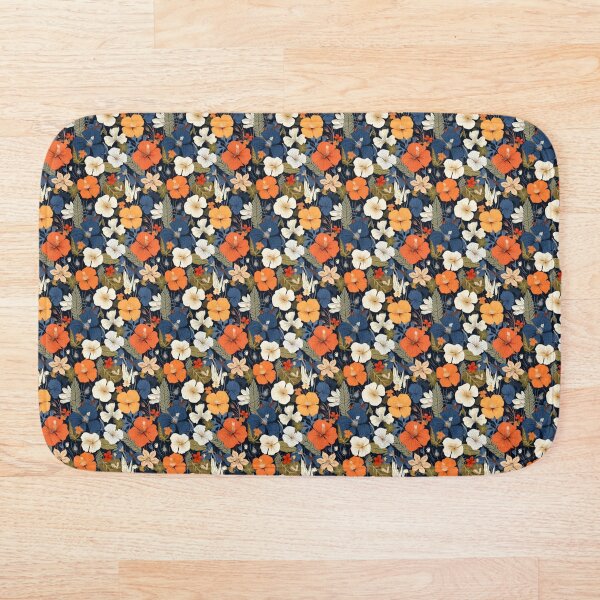 Item preview, Tropical Floral Print - white flowers - tan flowers designed and sold by ComerPrintCo.