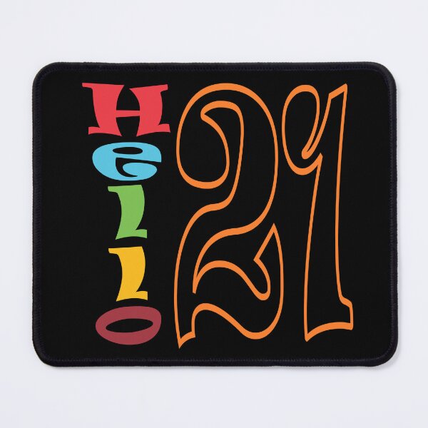 Item preview, Hello 21 designed and sold by giftfromheart.