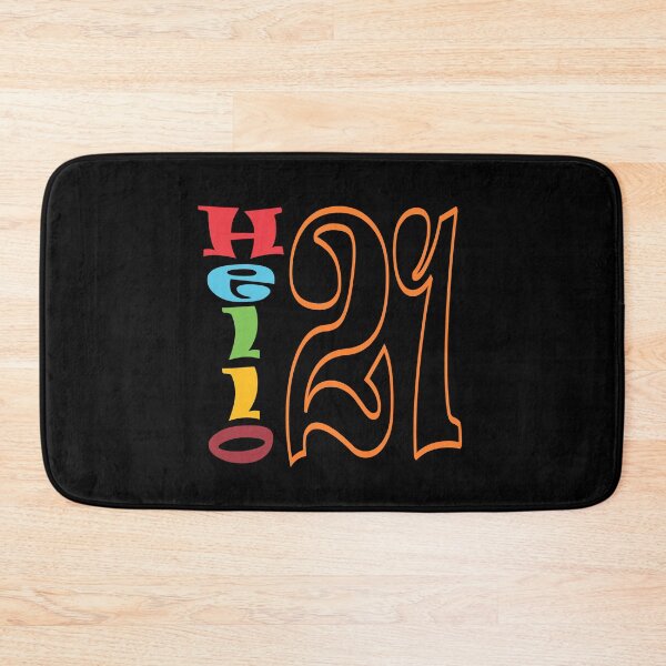 Item preview, Hello 21 designed and sold by giftfromheart.