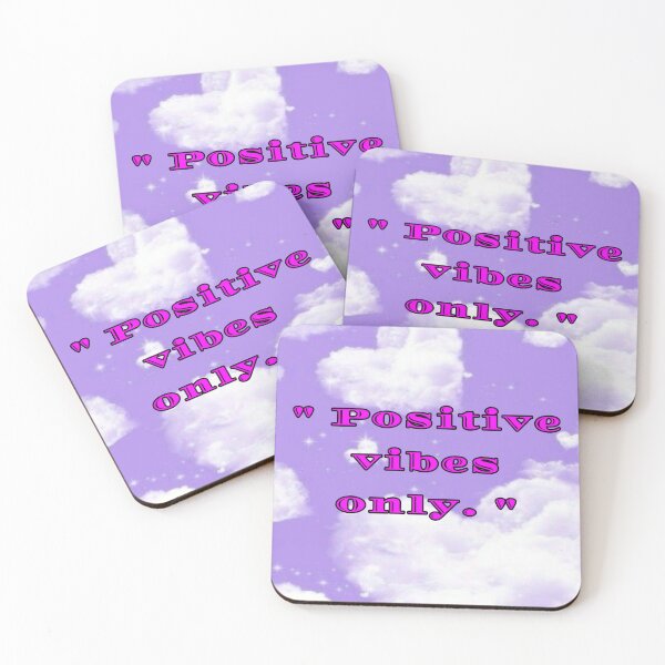 Item preview, Positive vibes only tote bag designed and sold by LavanderChiyou.