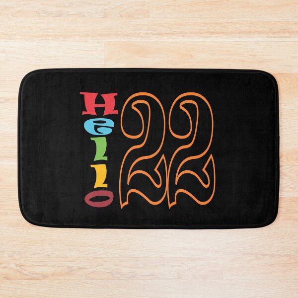 Item preview, Hello 22 designed and sold by giftfromheart.