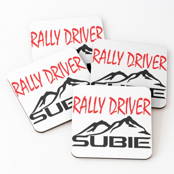 Item preview, RALLY DRIVER SUBIE designed and sold by DomGDesign.