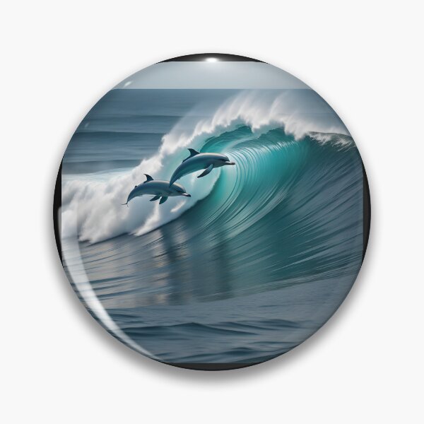 Item preview, Surfing Dolphins #2 designed and sold by Shiwwa.