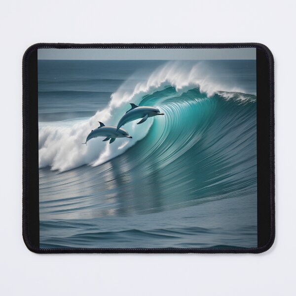 Item preview, Surfing Dolphins #2 designed and sold by Shiwwa.