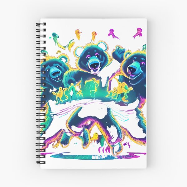 Item preview, Copy of Dancing bears - neon disco 3 designed and sold by Zolongano.