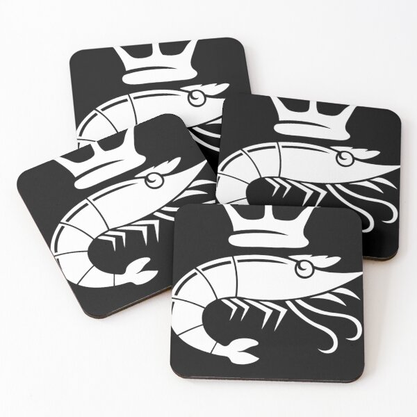 Item preview, King Prawn - Crimson designed and sold by Denise Pereira.