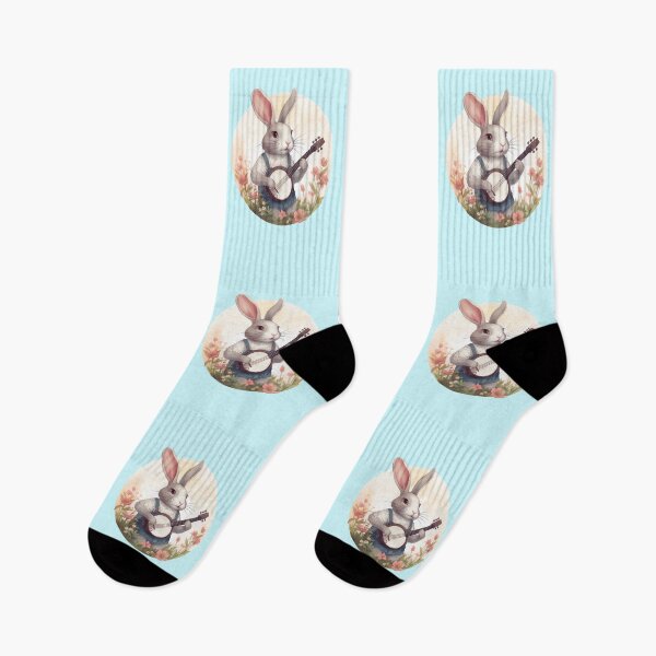 Item preview, Bunny Playing Banjo | Rodents | Cute Pets | Furry Animals | Fur Balls | Cute And Cuddly designed and sold by MJDezigns.