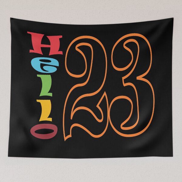 Item preview, Hello 23 designed and sold by giftfromheart.