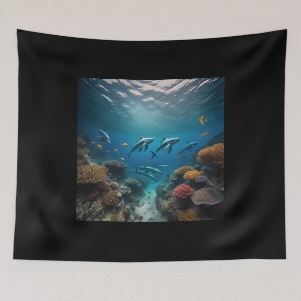 Item preview, Majestic Dolphins #2 designed and sold by Shiwwa.