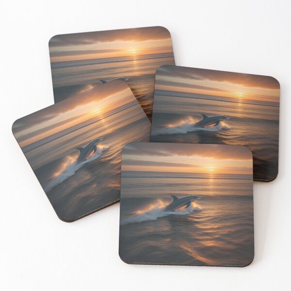 Item preview, Sunset Dancing Dolphin  designed and sold by Shiwwa.
