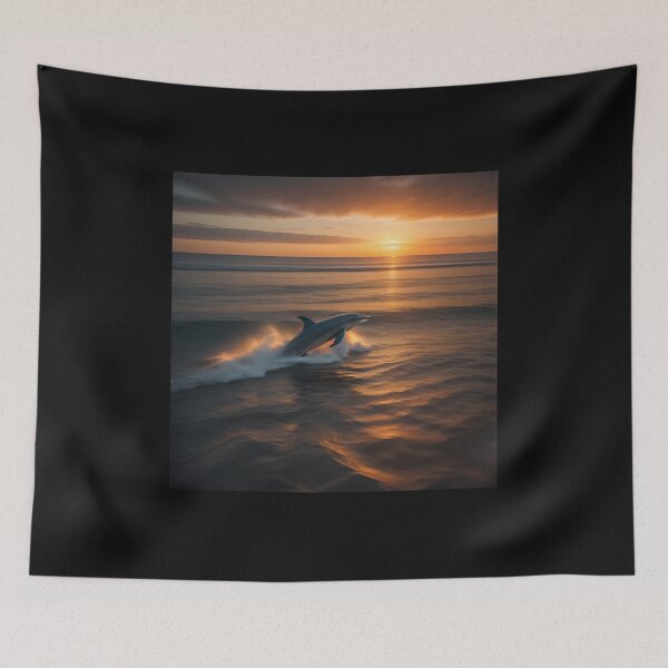 Item preview, Sunset Dancing Dolphin  designed and sold by Shiwwa.