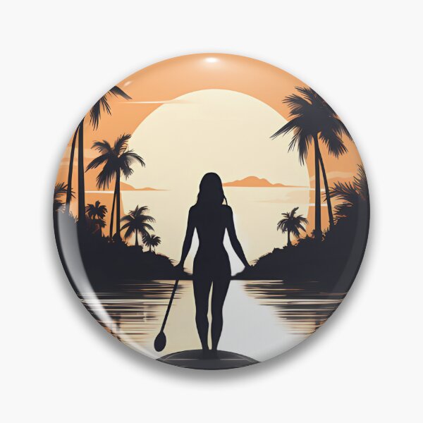 Item preview, Paddle Board Sunset designed and sold by tropicaltee.