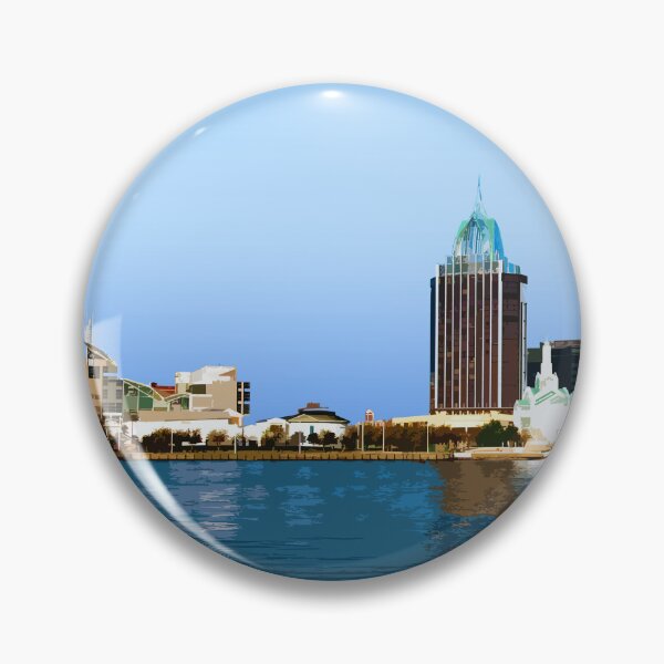 Item preview, Mobile, Alabama, USA, Print designed and sold by summattodraw.