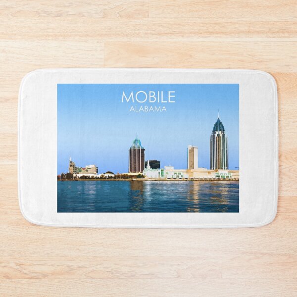 Item preview, Mobile, Alabama, USA, Print designed and sold by summattodraw.