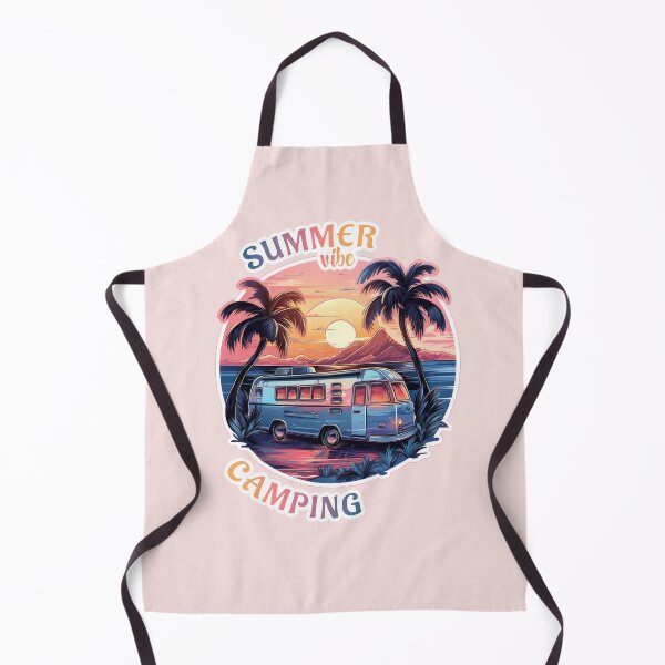 Item preview, Camp Vibe Summer Camping Car Vacay Travel With Pastel Sunset And Palm Trees designed and sold by xenami.