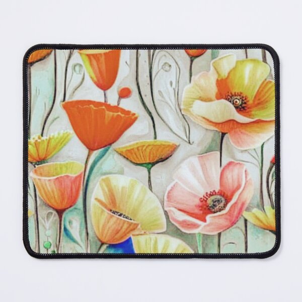 Item preview, Watercolor Poppies  designed and sold by Sizani.
