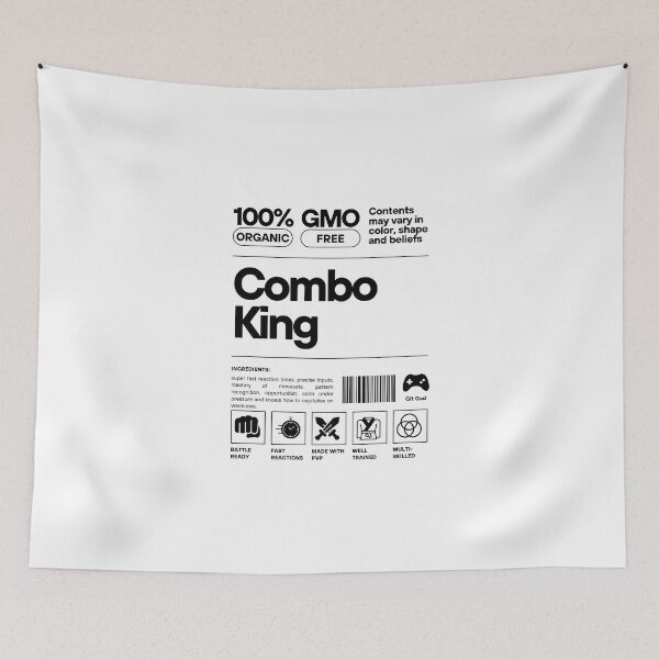 Item preview, Combo King of Fighting Games and Brawlers designed and sold by RareLoot19.