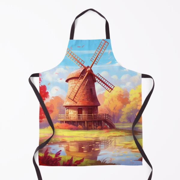 Item preview, Autumn Whispers (Windmill Illustration) designed and sold by Futuriddle.