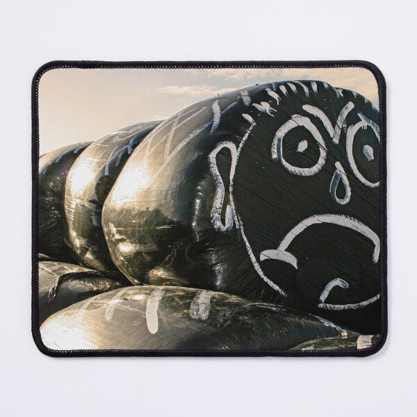 Item preview, Hay Bales with Scarey Face designed and sold by StephenPower.