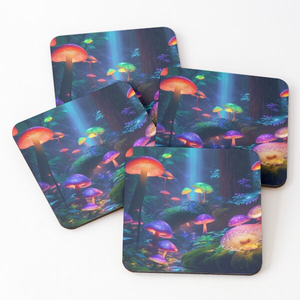 Item preview, Forest of Trees with Vibrant Colorful designed and sold by ViralVibeLab.