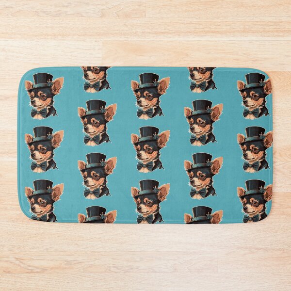 Item preview, Cute Chihuahua Wearing Top Hat and Bow Tie designed and sold by HouseOfRosy.