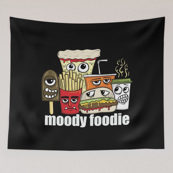 Item preview, Moody Foodie - Funny Food designed and sold by Meliafroggy.