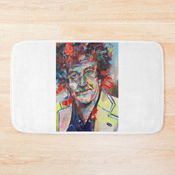 Item preview, KURT VONNEGUT acrylic portrait .1 designed and sold by lautir.