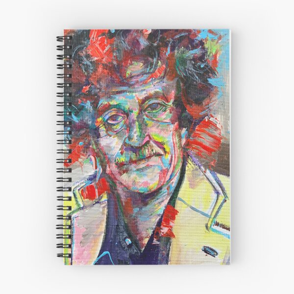 Artikelvorschau, KURT VONNEGUT Acrylporträt .1 entworfen und verkauft von lautir.