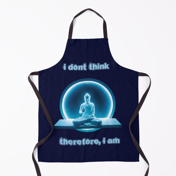 Item preview, I don't think therefore I am buddha  designed and sold by zupperman.