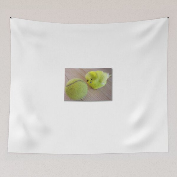 Item preview, Bird with a tennis ball designed and sold by I-am-skwid.