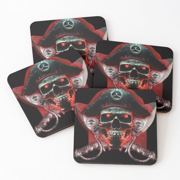 Item preview, Bloody Pirate Skull  designed and sold by oldtimesss.