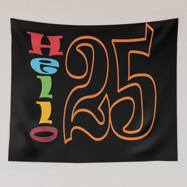 Item preview,  Hello 25 designed and sold by giftfromheart.