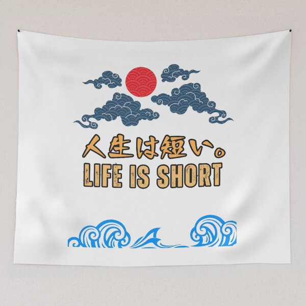 Item preview, Life is short designed and sold by AlbastakiArts.