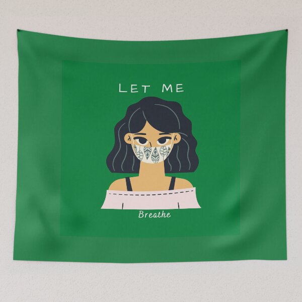 Item preview, Let Me Breathe designed and sold by Ghanshyam butik.