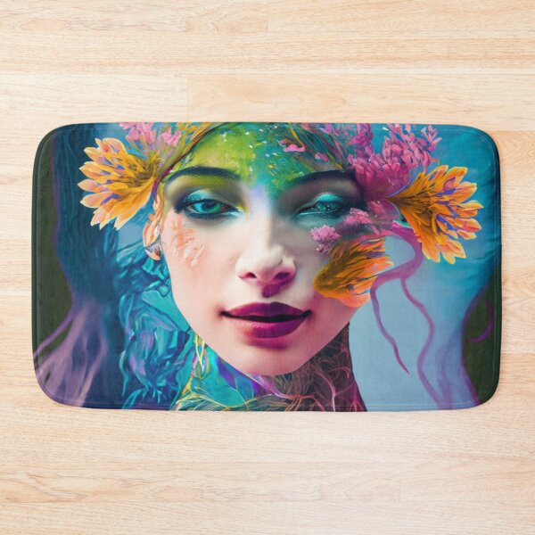 Item preview, Liana and flower portrait designed and sold by jsebouvi.