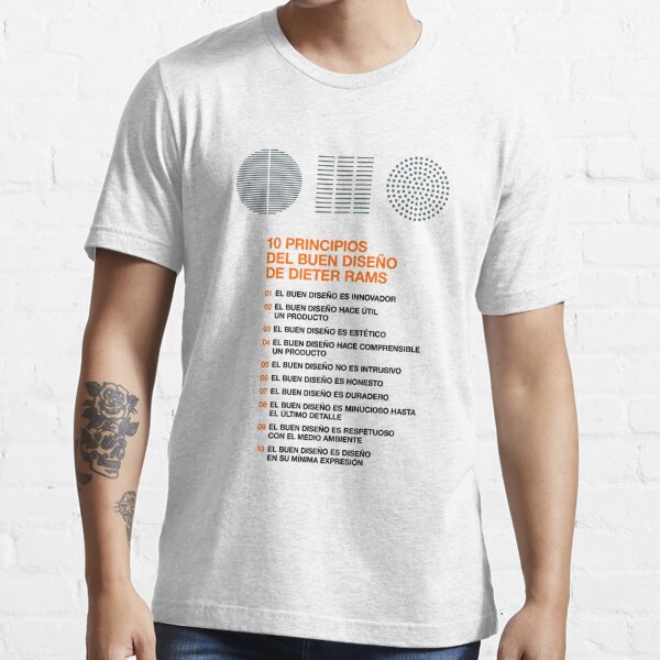 Dieter Rams - Less but Better Design Essential T-Shirt for Sale by sub88