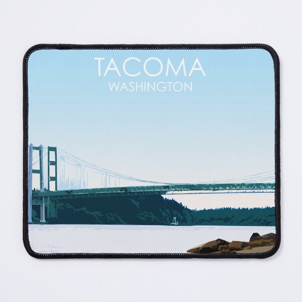 Item preview, Tacoma, Washington, USA, Print designed and sold by summattodraw.