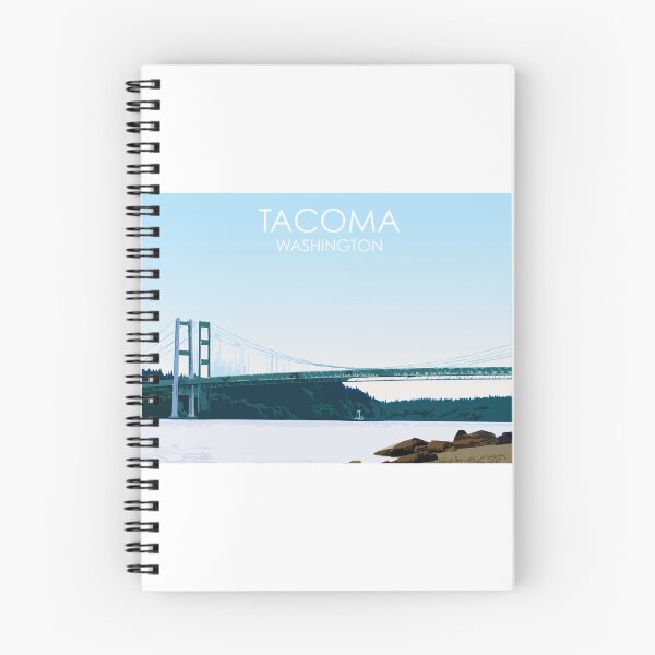Item preview, Tacoma, Washington, USA, Print designed and sold by summattodraw.