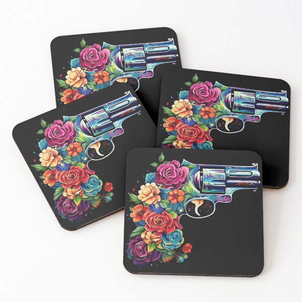 Item preview, Psychedelic Flower Revolver: Floral Power designed and sold by PsyCloth.