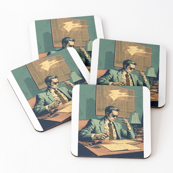 Item preview, Vintage Pop-Art Comic - The Problem Solver Poster designed and sold by UrsaStick.
